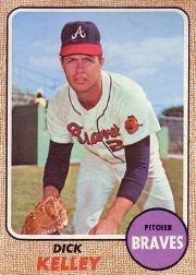 1968 Topps Baseball Cards      203     Dick Kelley